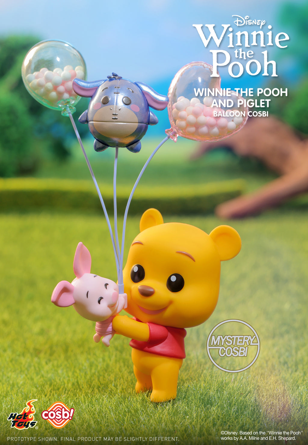 Hot Toys x Disney CBX314 Winnie the Pooh Balloon Cosbi Full Box (Case of 6pcs.)