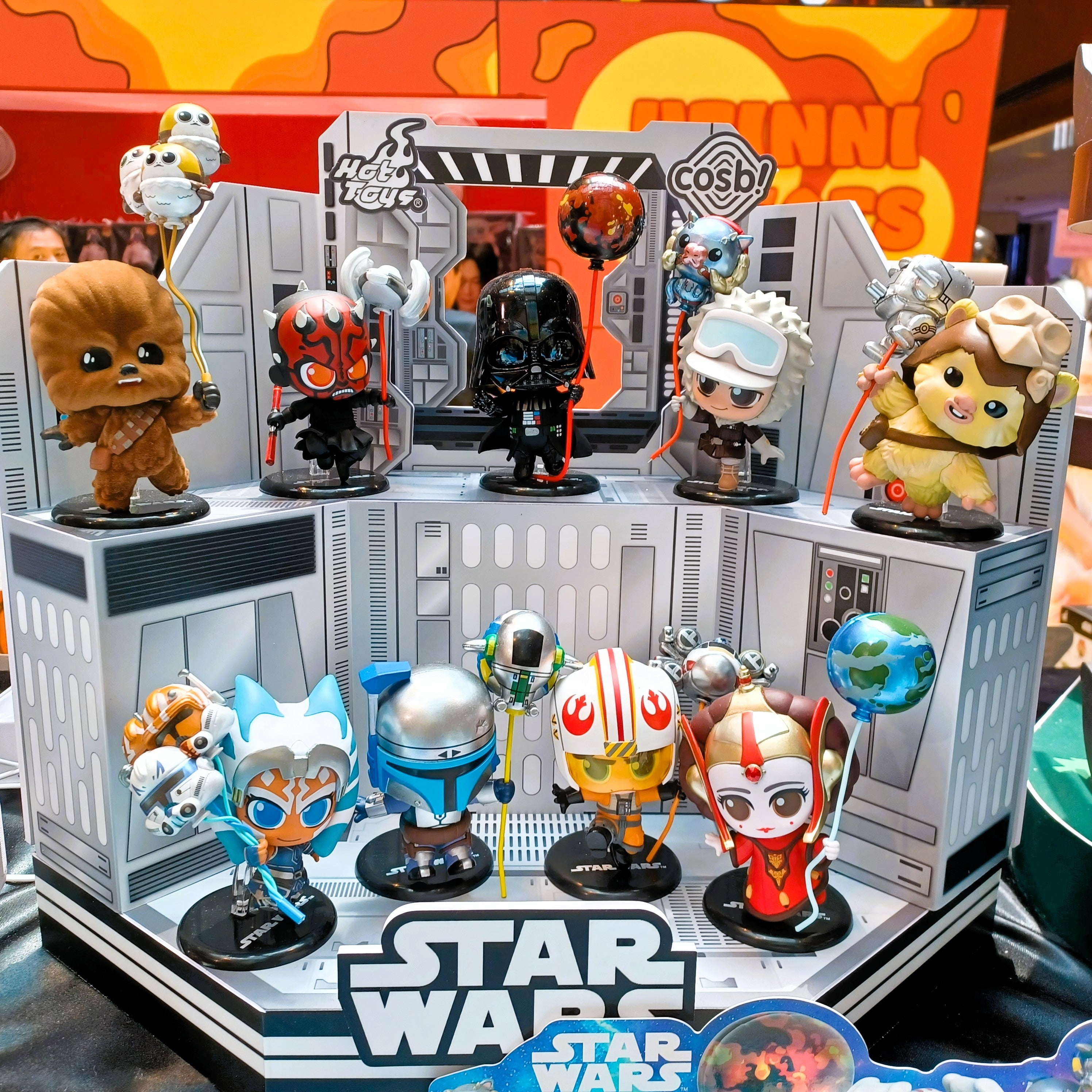 Hot Toys x Disney+ CBX316 Star Wars Balloon Cosbi Series 2 Full Box ( Case of 8pcs. )