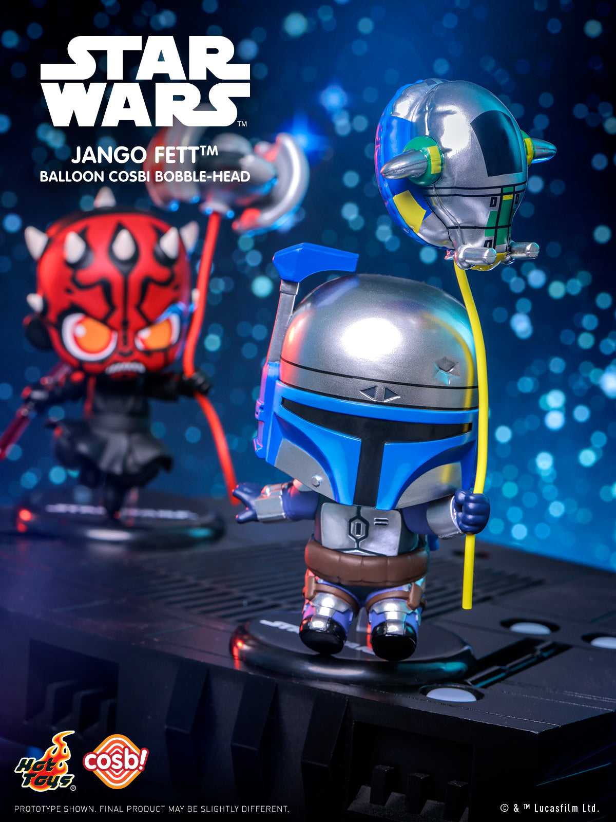 Hot Toys x Disney+ CBX316 Star Wars Balloon Cosbi Series 2 Full Box ( Case of 8pcs. )