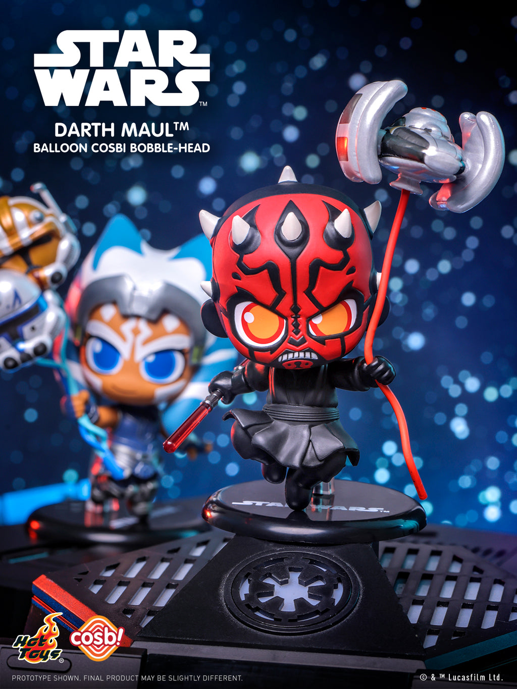 Hot Toys x Disney+ CBX316 Star Wars Balloon Cosbi Series 2 Full Box ( Case of 8pcs. )