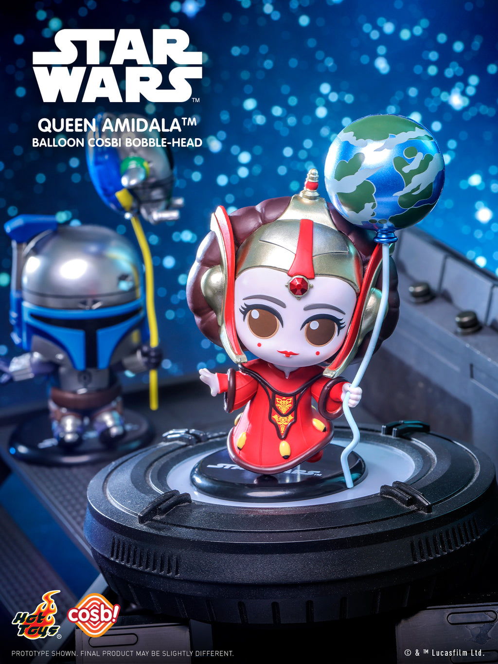 Hot Toys x Disney+ CBX316 Star Wars Balloon Cosbi Series 2 Full Box ( Case of 8pcs. )