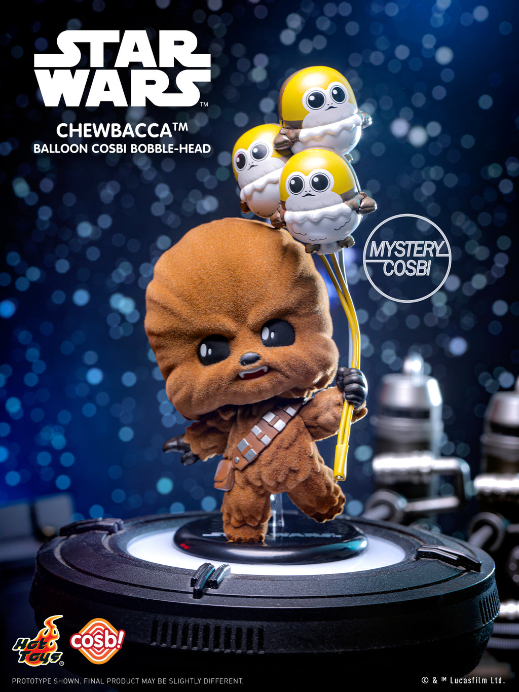Hot Toys x Disney+ CBX316 Star Wars Balloon Cosbi Series 2 Full Box ( Case of 8pcs. )