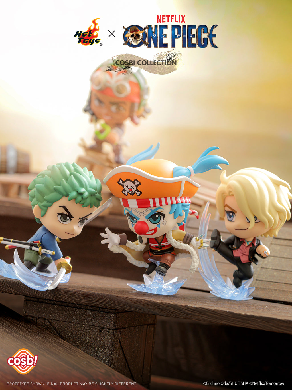 Hot Toys x Netflix CBX317 One Piece Cosbi Collection Full Box (Case of 8pcs.)