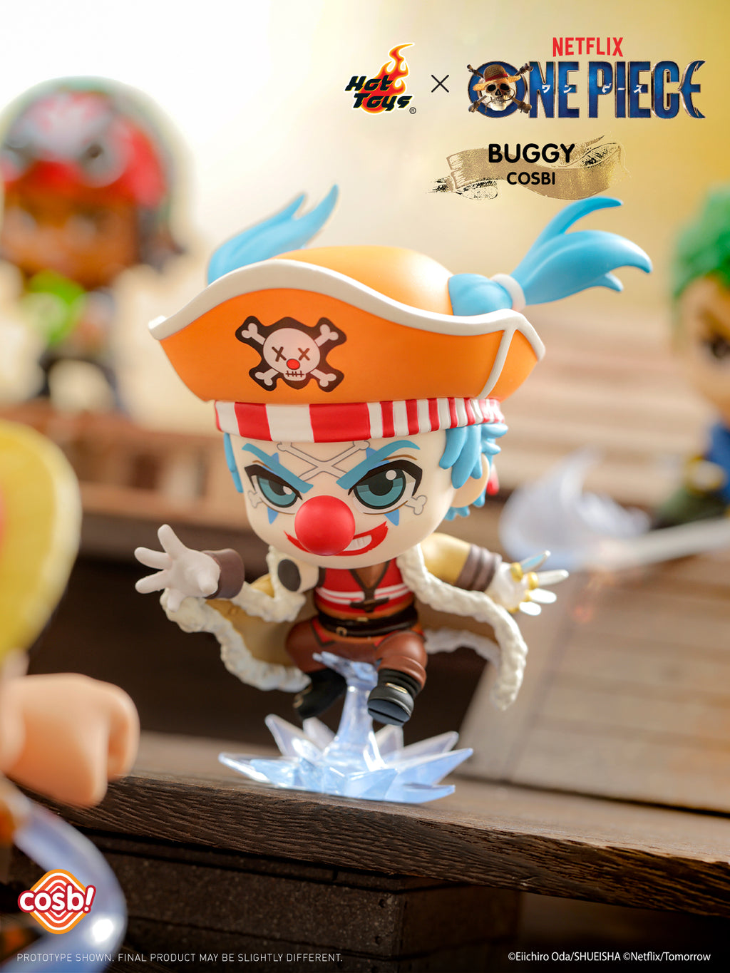 Hot Toys x Netflix CBX317 One Piece Cosbi Collection Full Box (Case of 8pcs.)