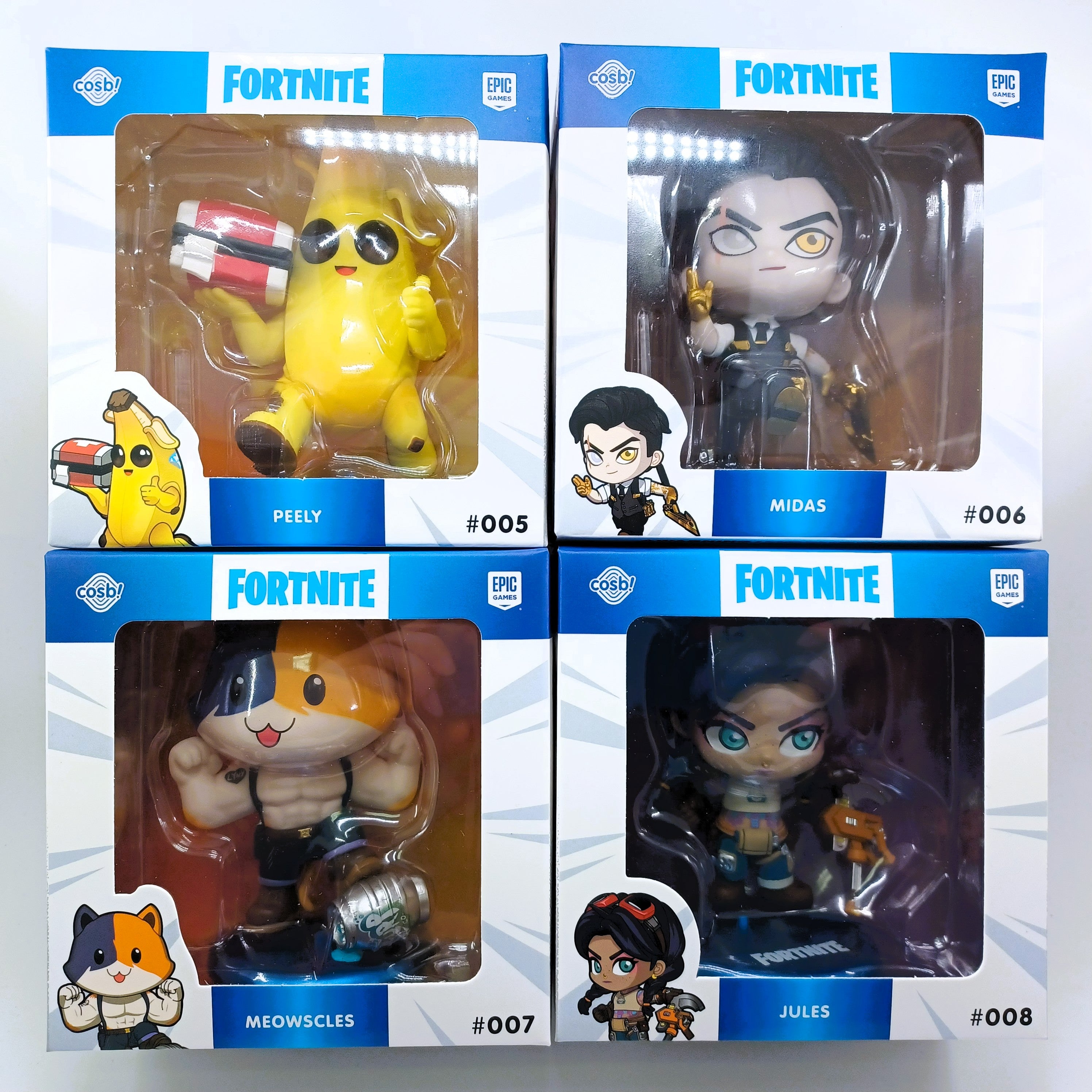 Hot Toys CBX318-325 Fortnite Cosbi Collection (Unblind Ver.) [Set of 8pcs.]
