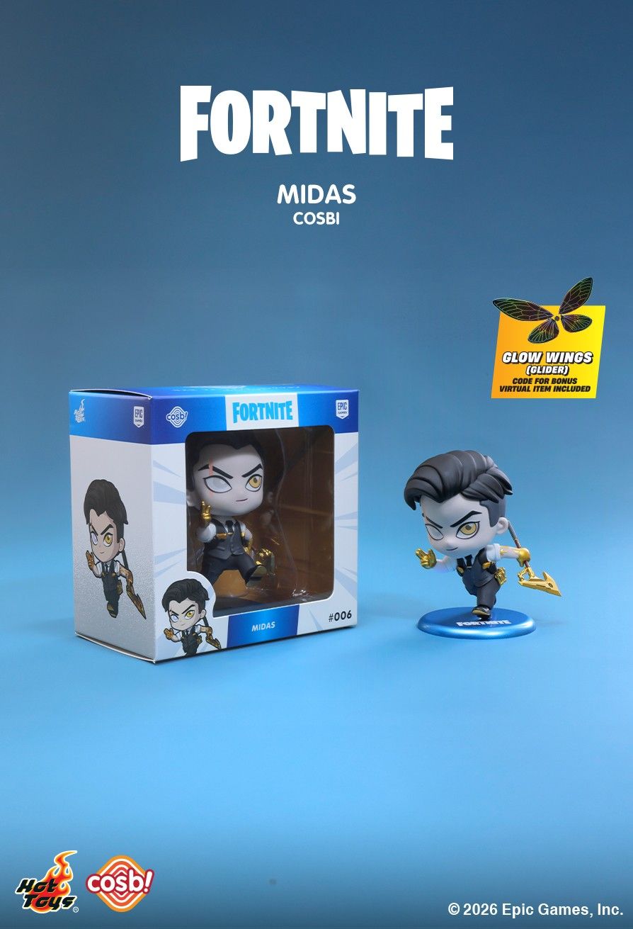Hot Toys CBX318-325 Fortnite Cosbi Collection (Unblind Ver.) [Set of 8pcs.]