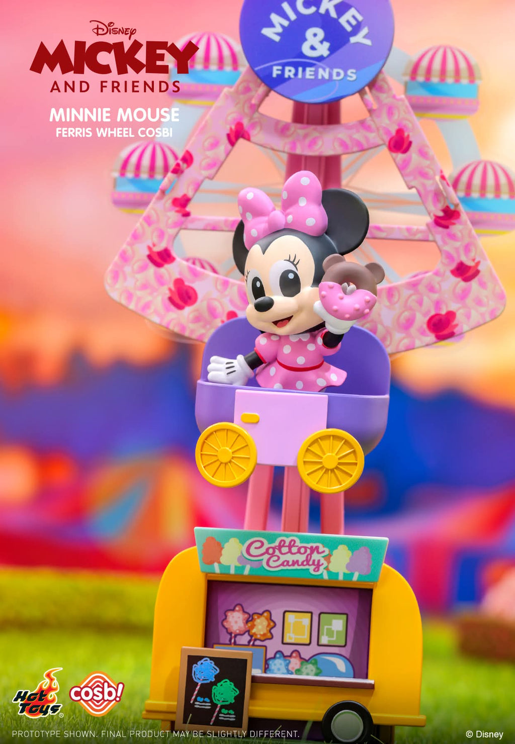 Hot Toys x Disney CBX326 Mickey & Friends Ferris Wheel Cosbi Collection Full Box (Case of 6pcs.)