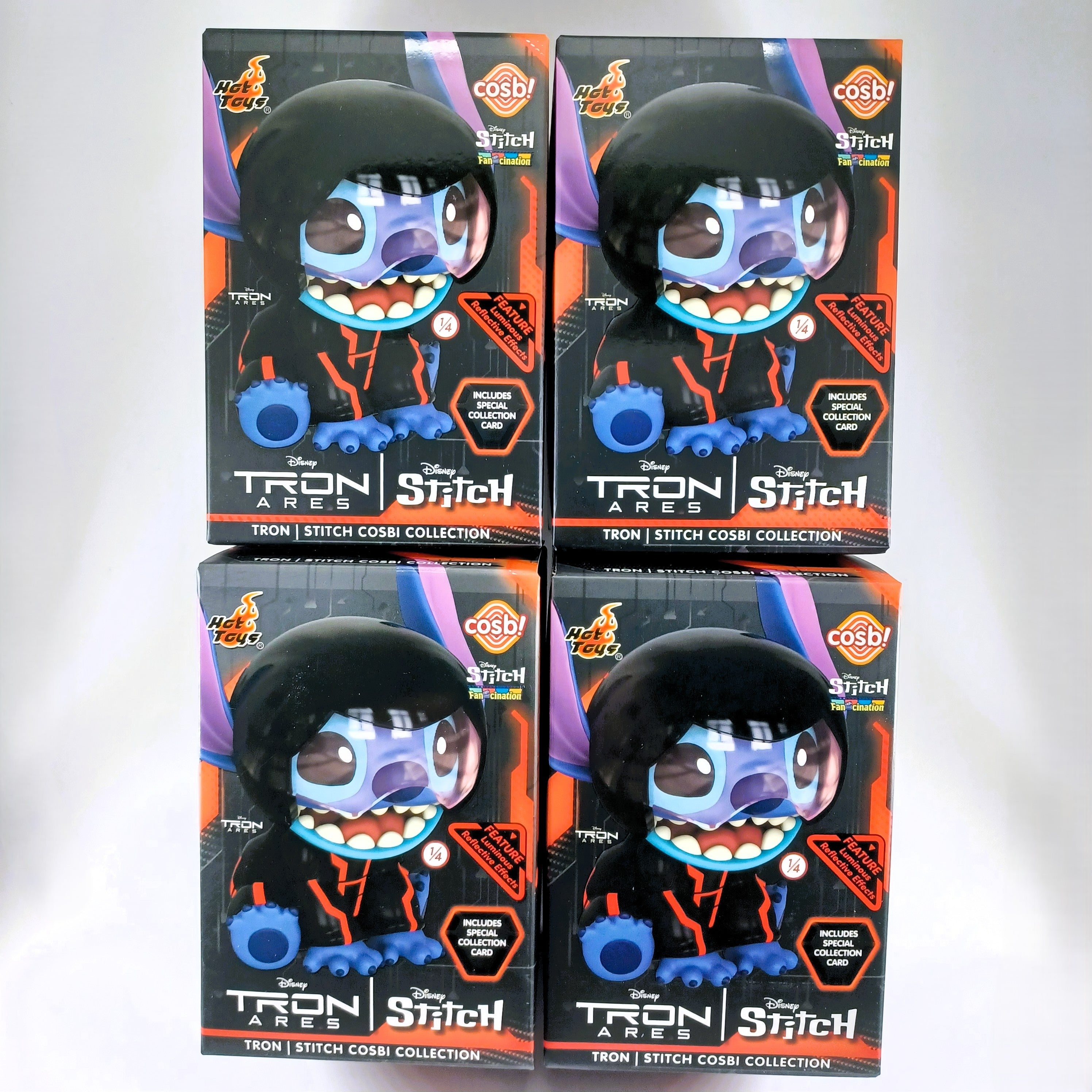 Hot Toys x Disney CBX327 Tron | Stitch Cosbi Collection (Set of 4pcs.)