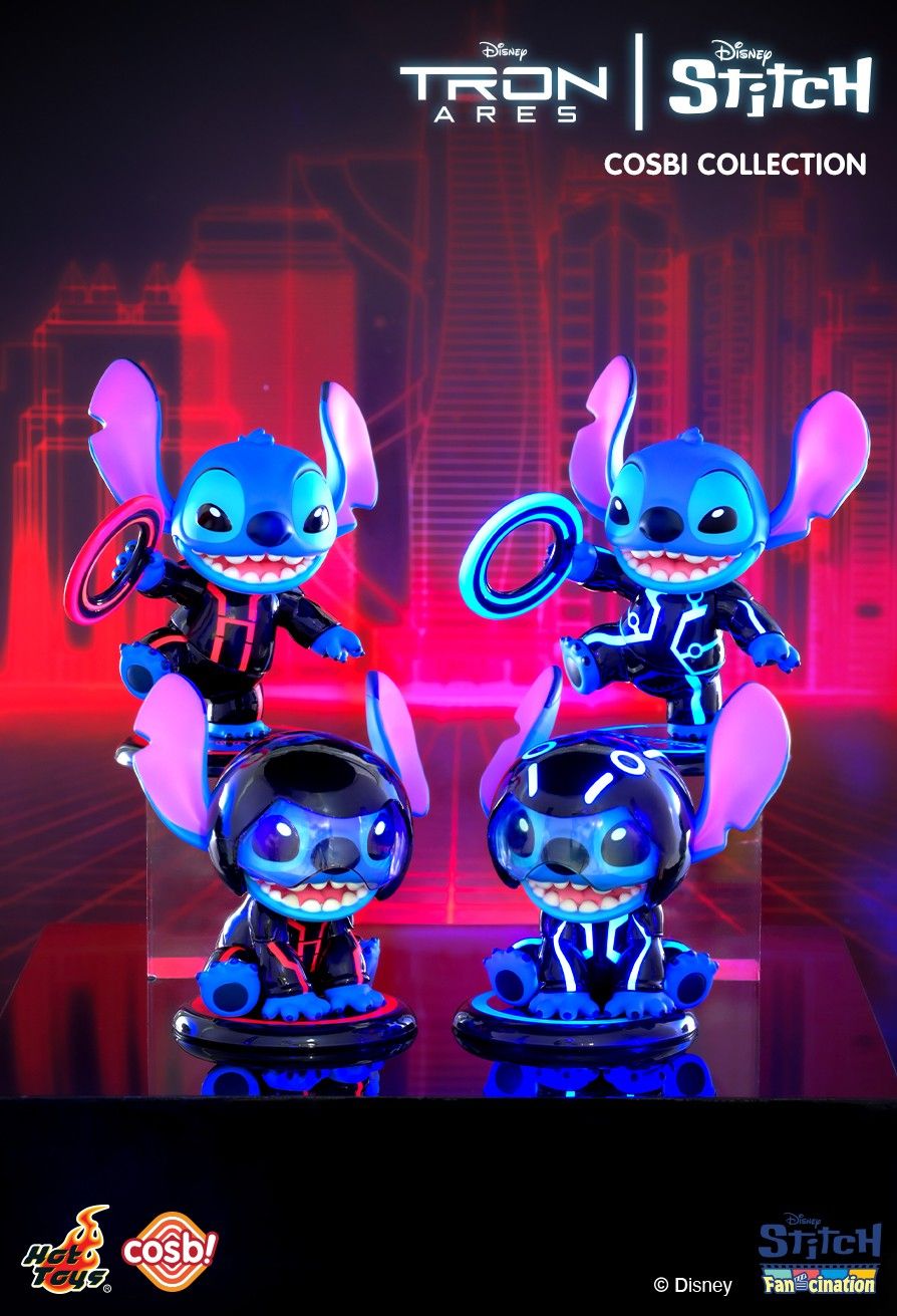 Hot Toys x Disney CBX327 Tron | Stitch Cosbi Collection (Random ONE Box)