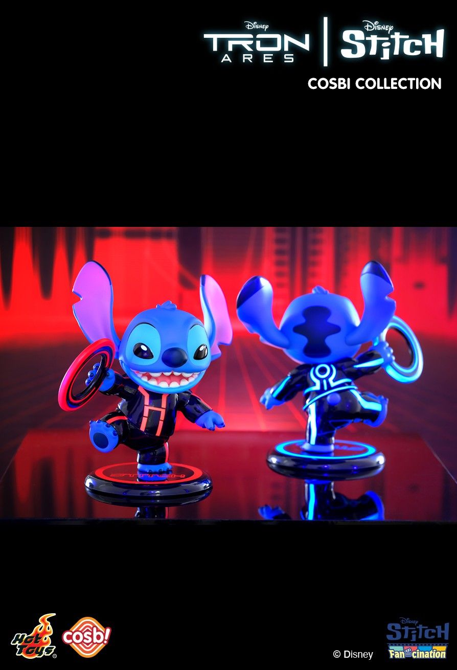 Hot Toys x Disney CBX327 Tron | Stitch Cosbi Collection (Random ONE Box)