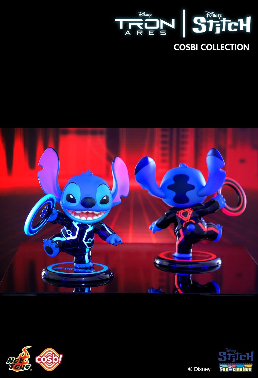 Hot Toys x Disney CBX327 Tron | Stitch Cosbi Collection (Random ONE Box)