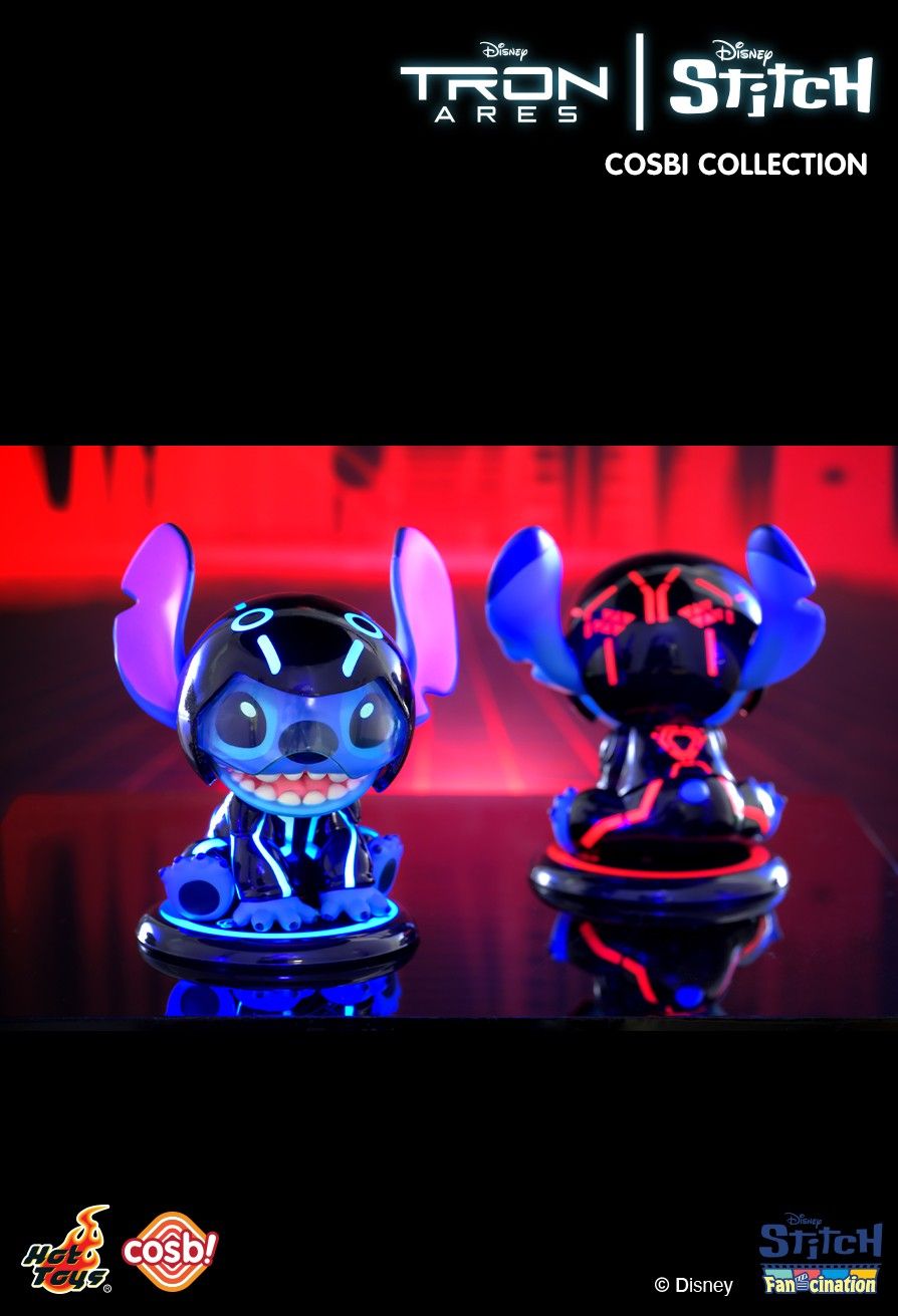Hot Toys x Disney CBX327 Tron | Stitch Cosbi Collection (Random ONE Box)