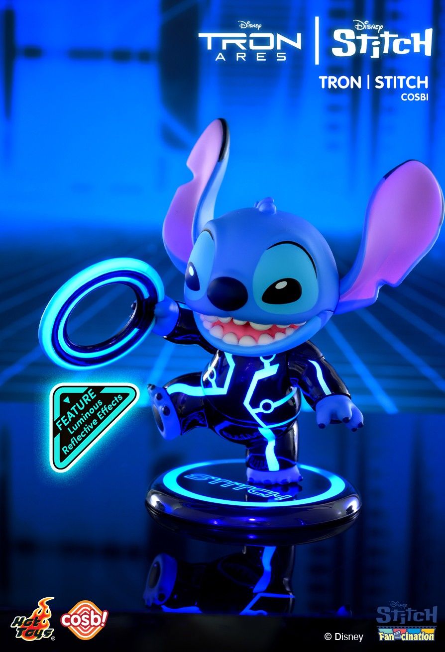 Hot Toys x Disney CBX327 Tron | Stitch Cosbi Collection (Random ONE Box)