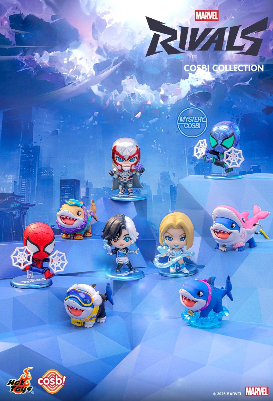 Hot Toys CBX328 Marvel Rivals Cosbi Collection Full Box (Case of 8pcs.)