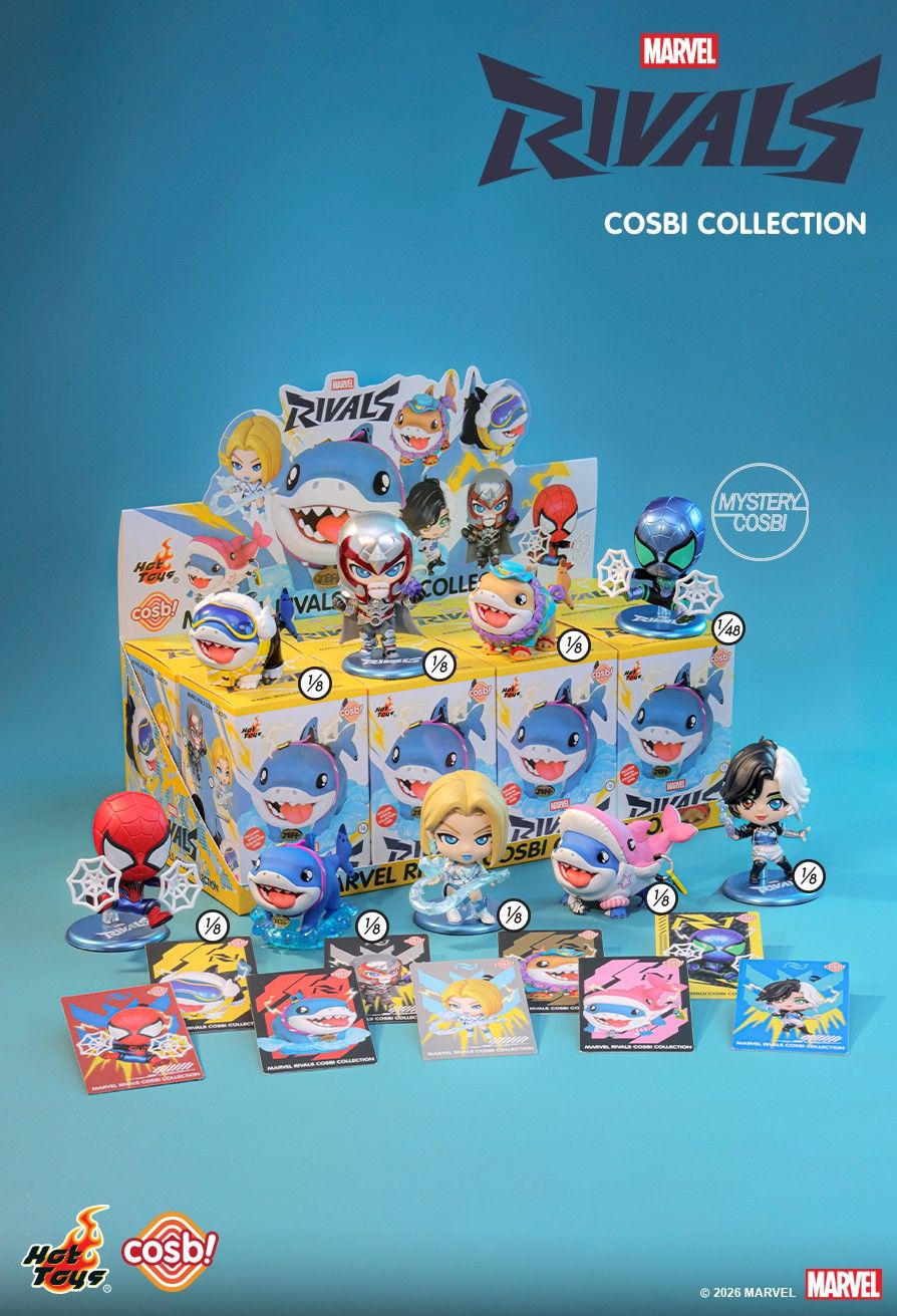 Hot Toys CBX328 Marvel Rivals Cosbi Collection Full Box (Case of 8pcs.)