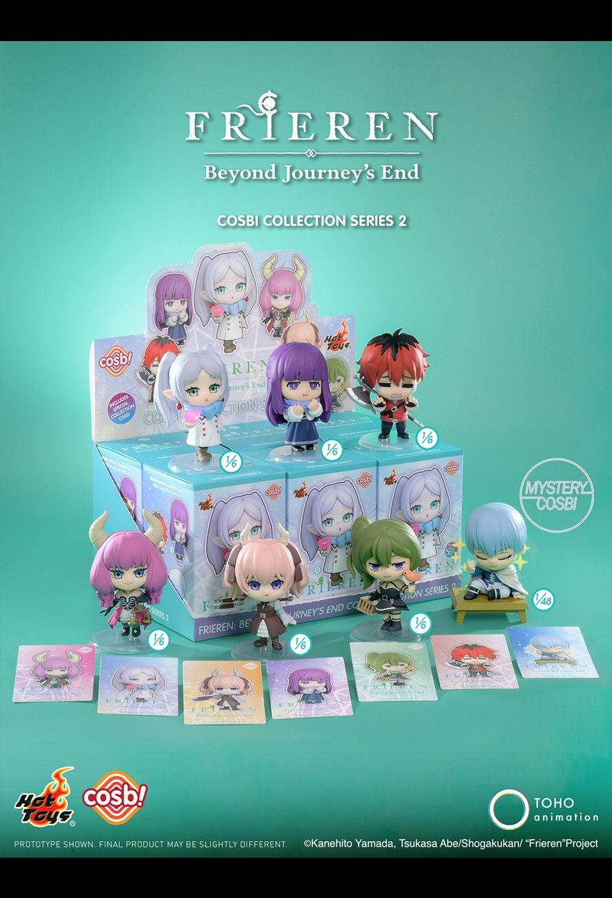 Hot Toys CBX330 Frieren: Beyond Journey's End Cosbi Series 2 Full Box (Case of 6pcs.)