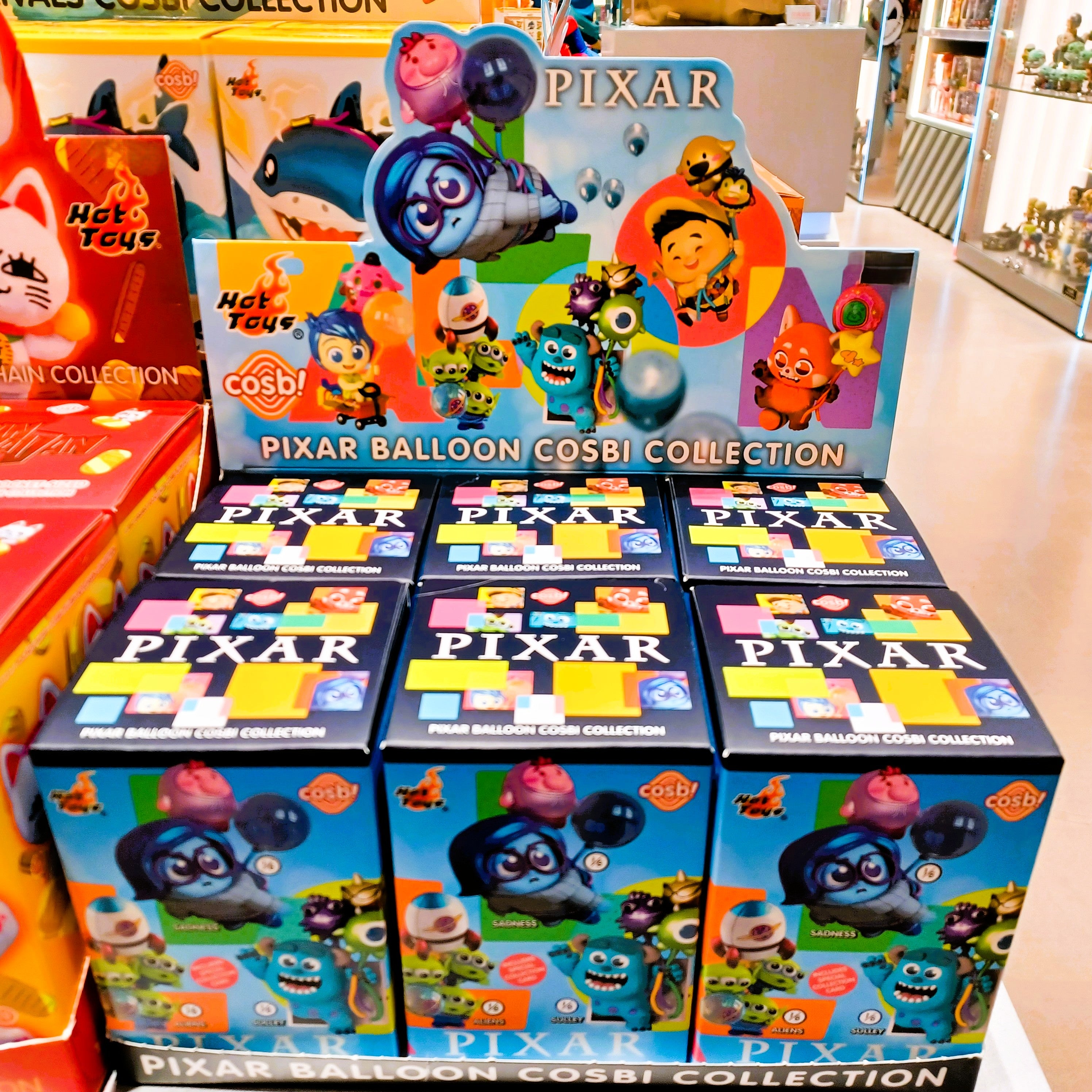 Hot Toys CBX339 Pixar Balloon Cosbi Collection Full Box ( Case of 6pcs. )