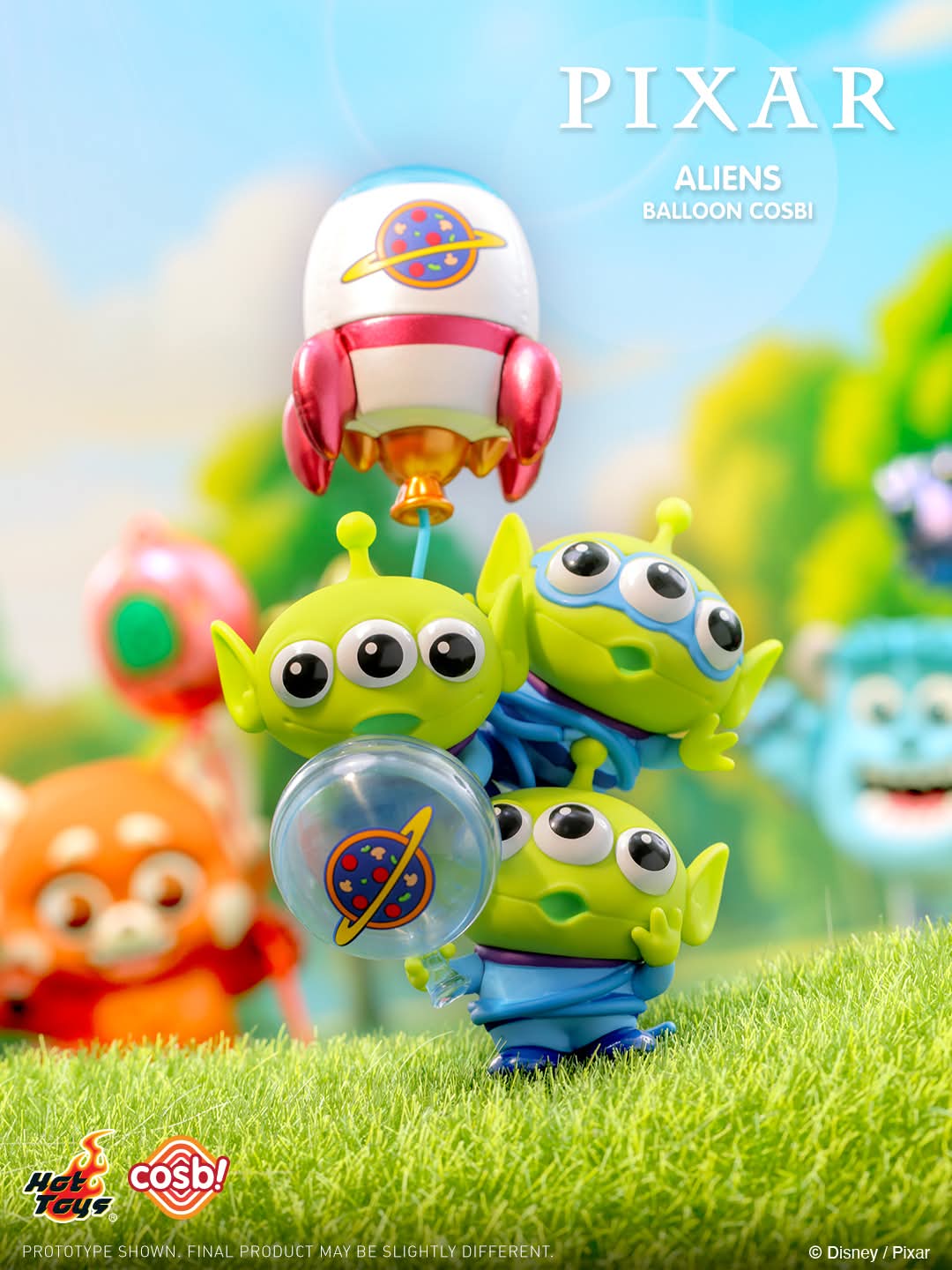 Hot Toys CBX339 Pixar Balloon Cosbi Collection Full Box ( Case of 6pcs. )