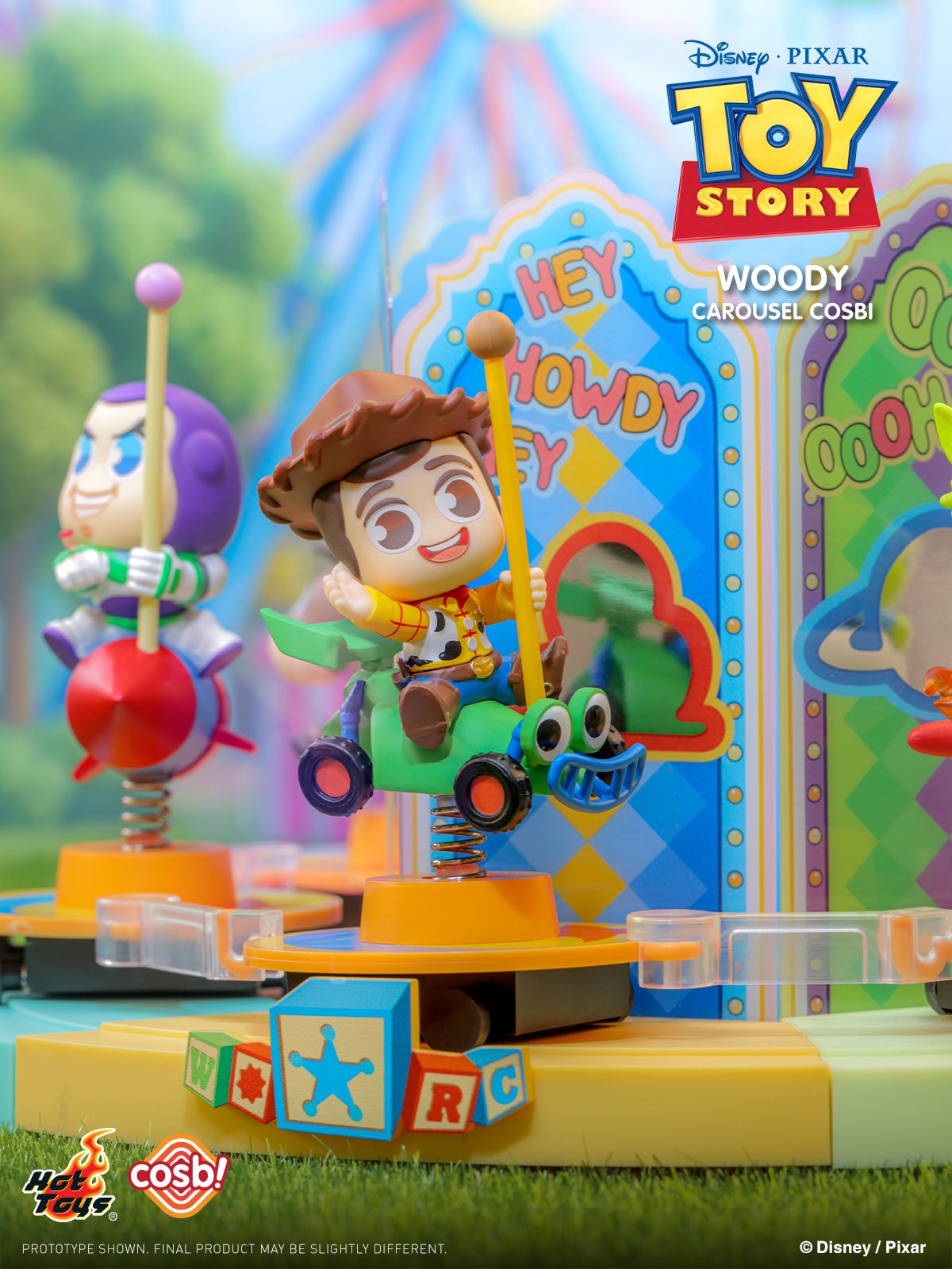 Hot Toys Disney Pixar CBX341 Toy Story Carousel Cosbi Full Box ( Case of 6 )