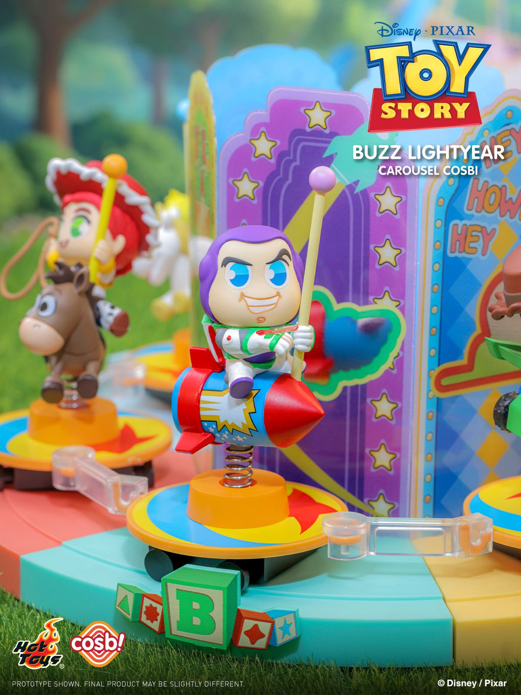 Hot Toys Disney Pixar CBX341 Toy Story Carousel Cosbi Full Box ( Case of 6 )