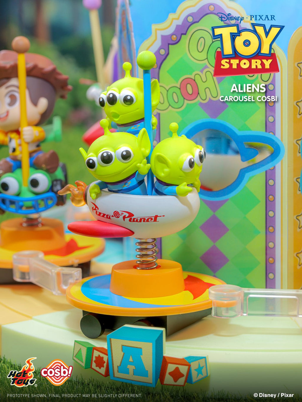 Hot Toys Disney Pixar CBX341 Toy Story Carousel Cosbi Full Box ( Case of 6 )