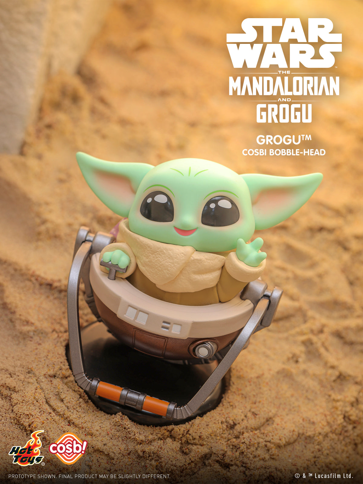 Hot Toys x Star Wars CBX348 The Mandalorian and Grogu Cosbi Full Box (Case of 6pcs.)