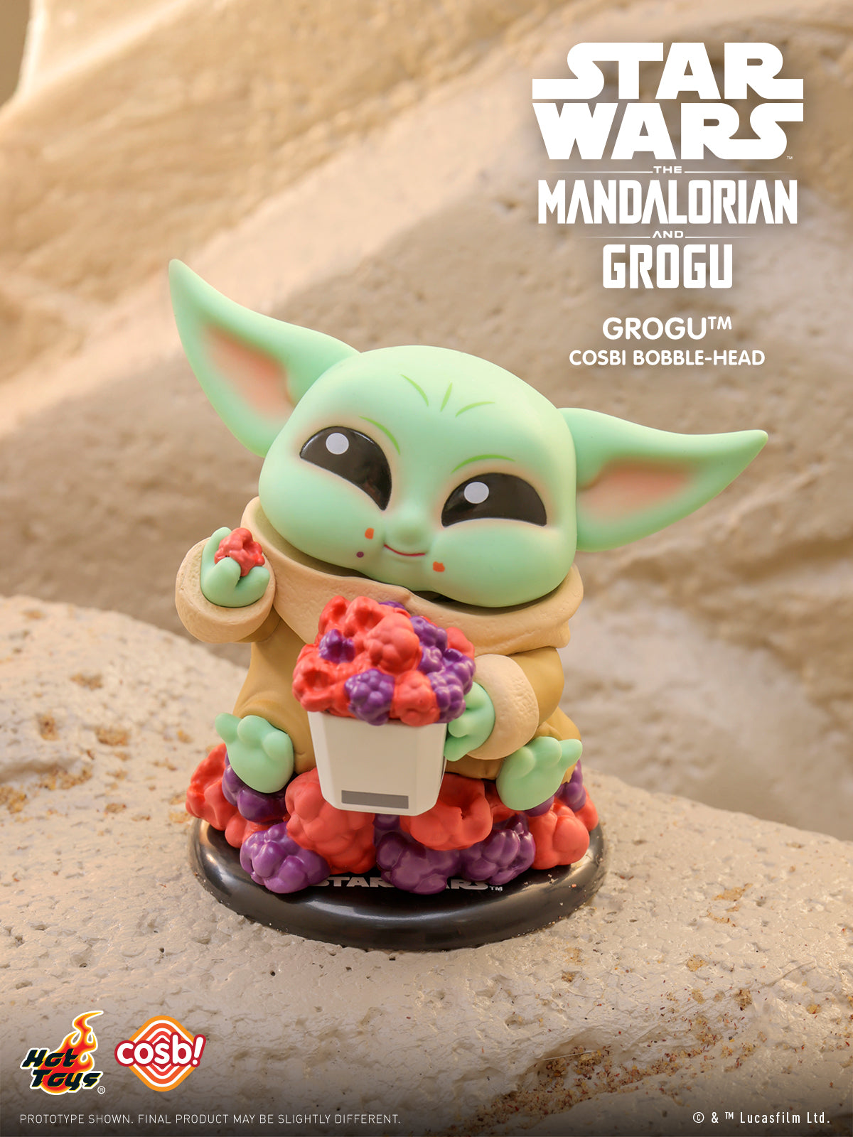 Hot Toys x Star Wars CBX348 The Mandalorian and Grogu Cosbi Full Box (Case of 6pcs.)