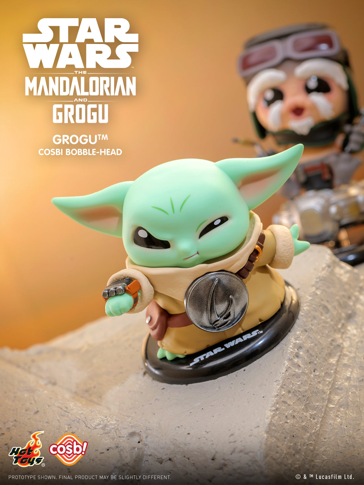 Hot Toys x Star Wars CBX348 The Mandalorian and Grogu Cosbi Full Box (Case of 6pcs.)