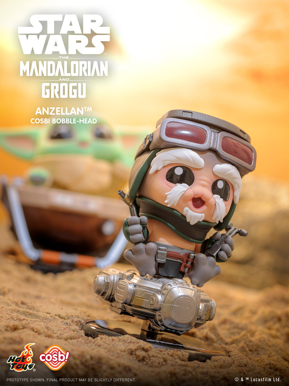 Hot Toys x Star Wars CBX348 The Mandalorian and Grogu Cosbi Full Box (Case of 6pcs.)