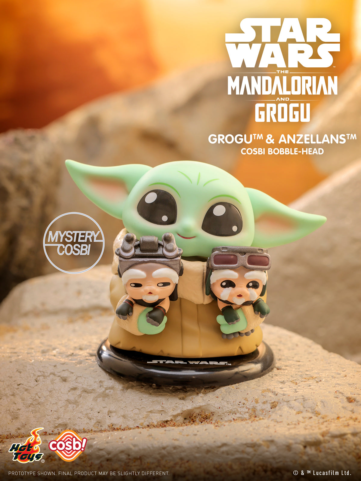 Hot Toys x Star Wars CBX348 The Mandalorian and Grogu Cosbi Full Box (Case of 6pcs.)
