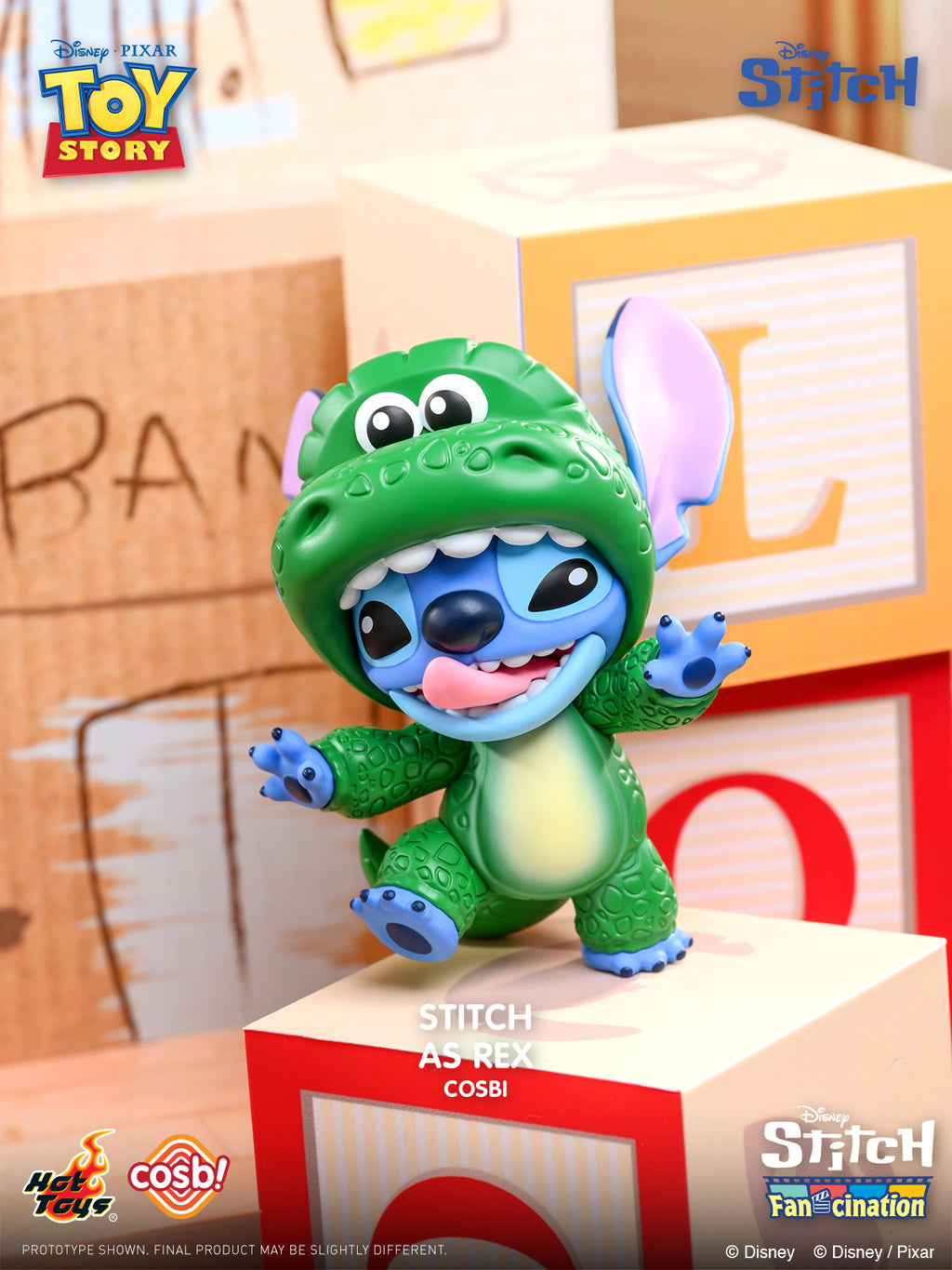 Hot Toys x Disney CBX350 Pixar Toy Story | Stitch Cosbi Full Box (Case of 8pcs.)