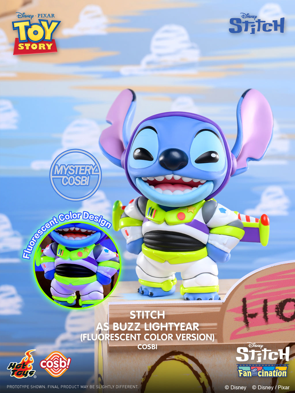 Hot Toys x Disney CBX350 Pixar Toy Story | Stitch Cosbi Full Box (Case of 8pcs.)