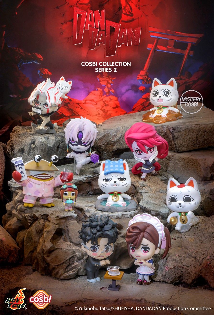 Hot Toys CBX352 Dandadan Cosbi Series 2 Full Box (Case of 8pcs.)