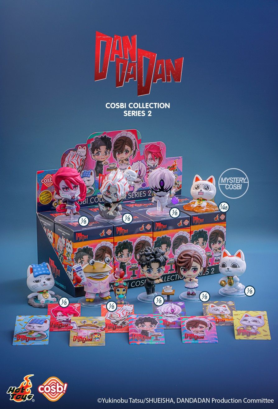 Hot Toys CBX352 Dandadan Cosbi Series 2 Full Box (Case of 8pcs.)