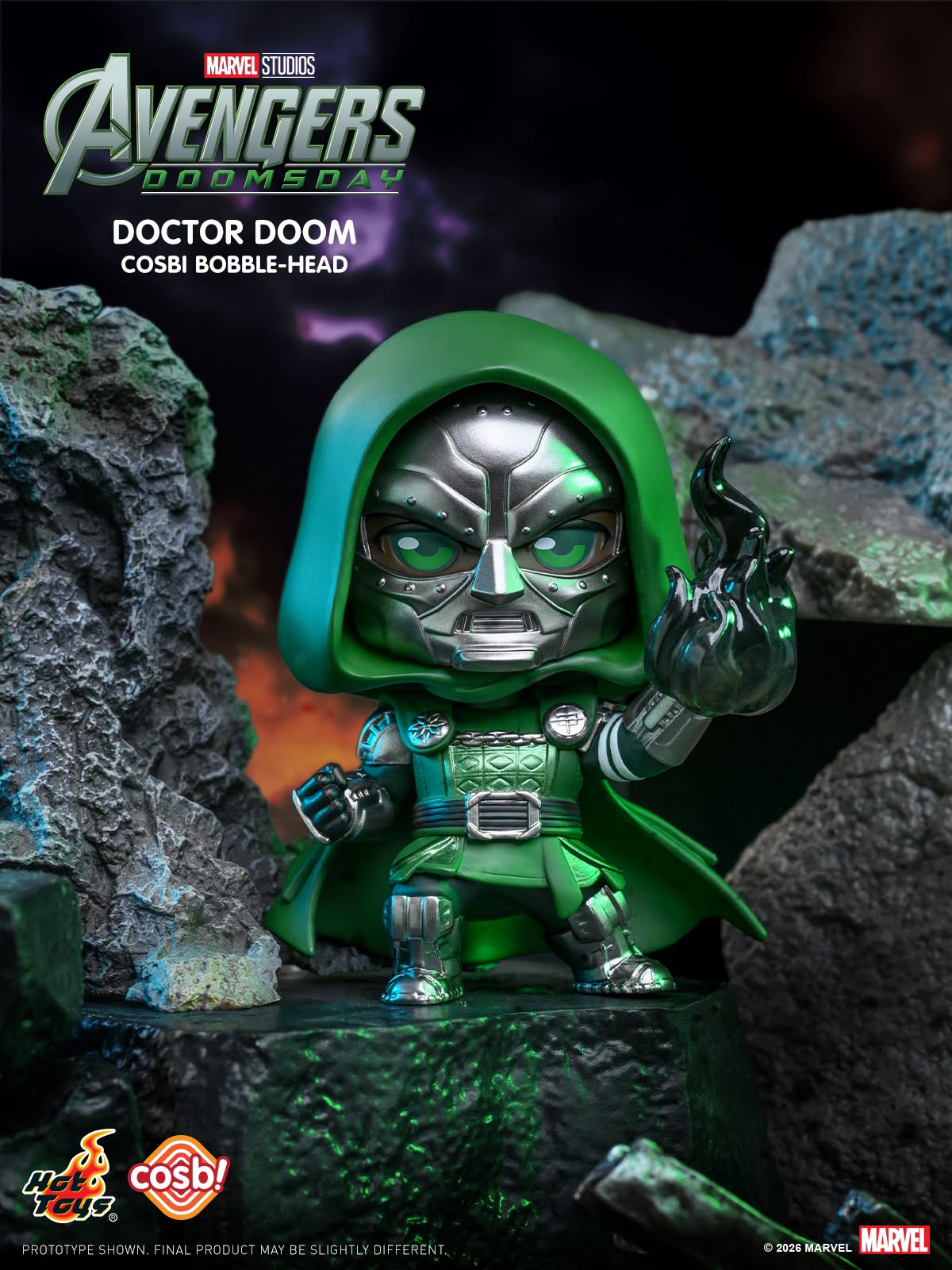 Marvel x Hot Toys CBX354 Avengers: Doomsday Cosbi Full Box (Case of 8pcs.)