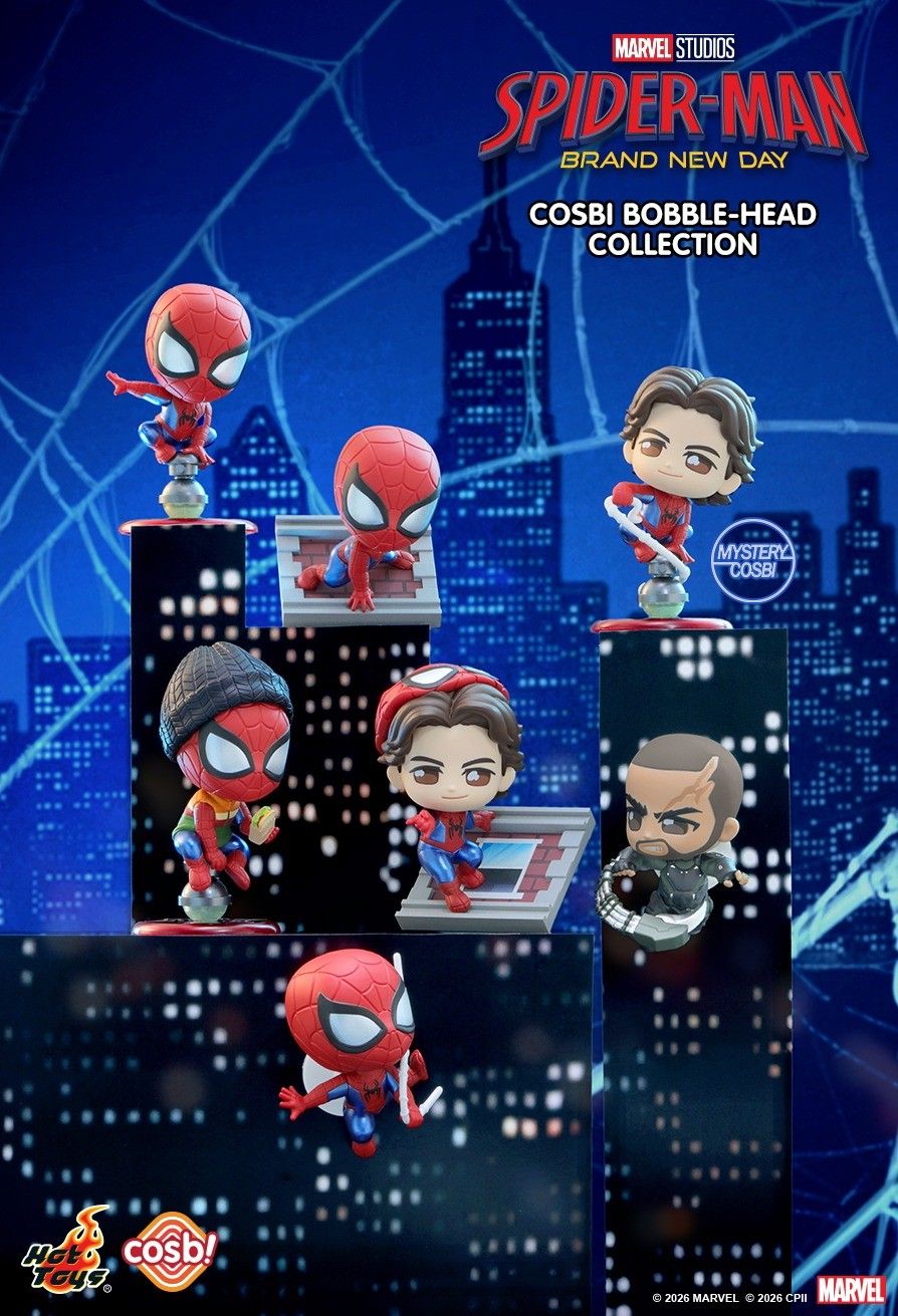 Hot Toys x Marvel CBX362 SPIDER-MAN BRAND NEW DAY Cosbi Full Box (Case of 6pcs.)