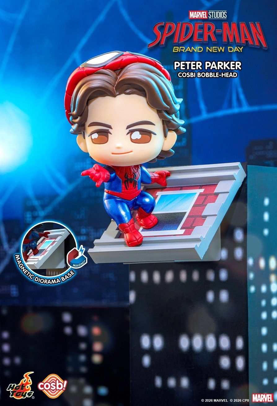 Hot Toys x Marvel CBX362 SPIDER-MAN BRAND NEW DAY Cosbi Full Box (Case of 6pcs.)