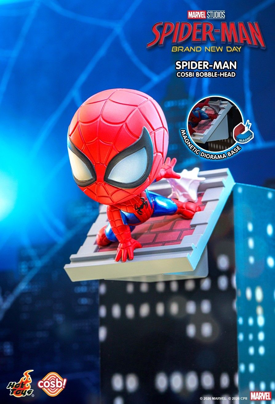 Hot Toys x Marvel CBX362 SPIDER-MAN BRAND NEW DAY Cosbi Full Box (Case of 6pcs.)