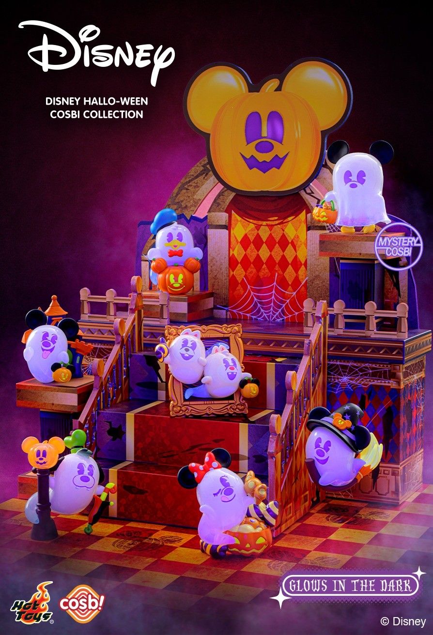 Hot Toys x Disney CBX371 Disney Hallow-Wee Cosbi Full Box (Case of 6pcs.) Glow In The Dark