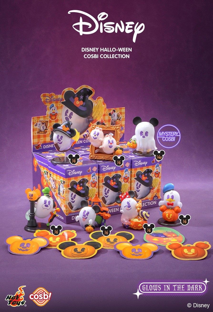 Hot Toys x Disney CBX371 Disney Hallow-Wee Cosbi Full Box (Case of 6pcs.) Glow In The Dark