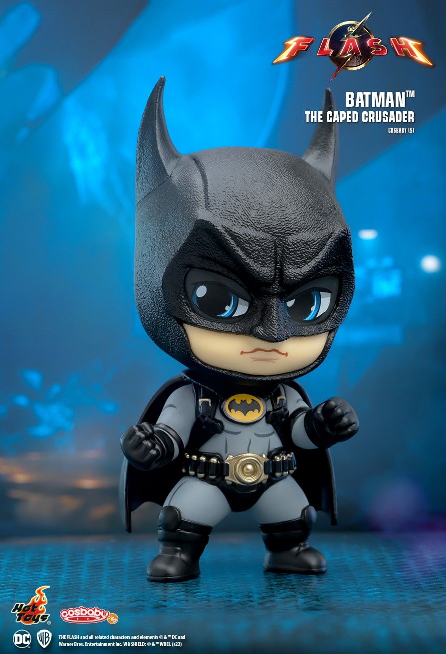 DC Comics x Hot Toys The Flash COSB1051 BATMAN (The Caped Crusader) Cosbaby