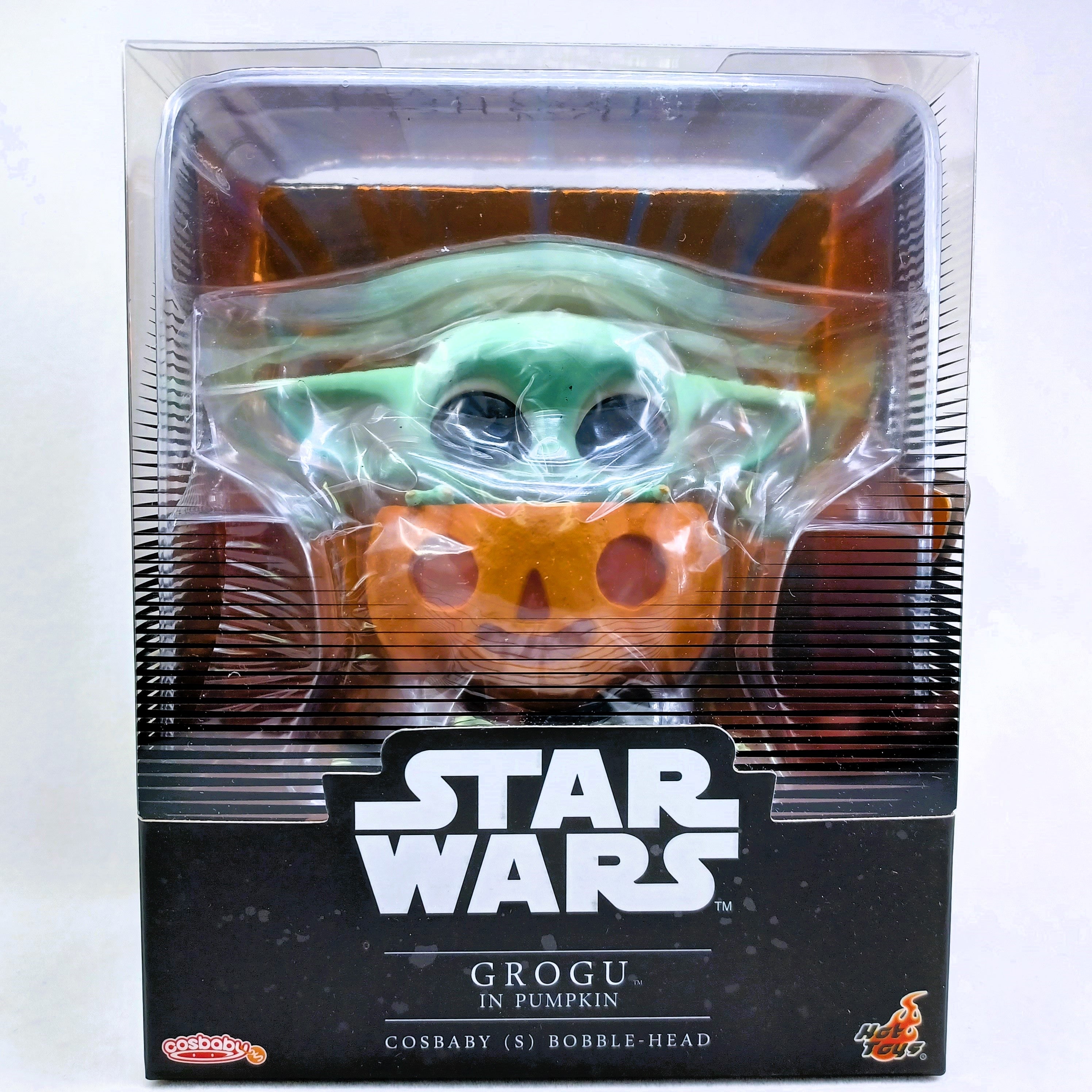 Hot Toys STAR WARS The Mandalorian COSB1063 GROGU IN PUMPKIN Cosbaby