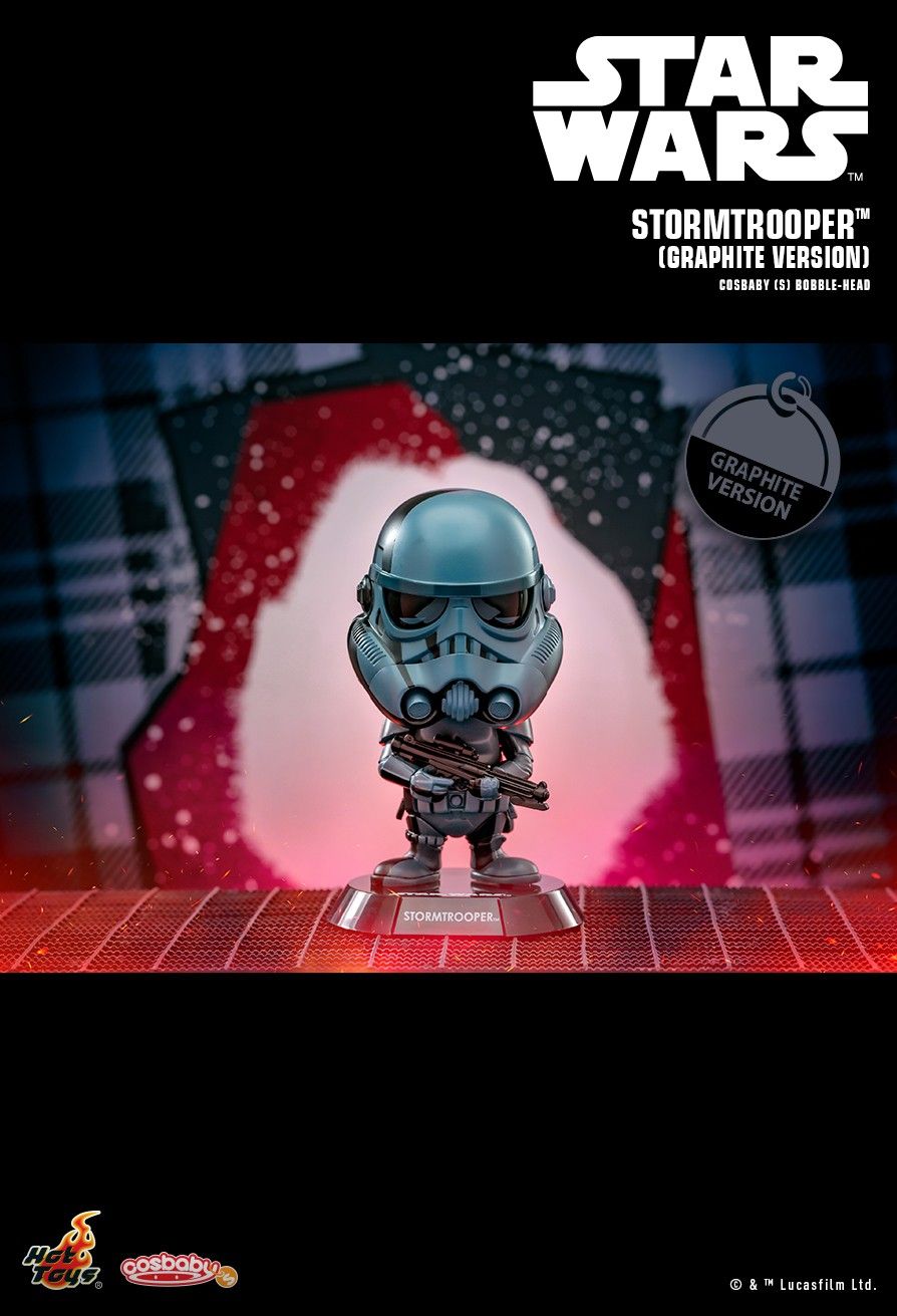 Hot Toys Star Wars COSB1080 Stormtrooper ( Graphite Ver. ) Cosbaby
