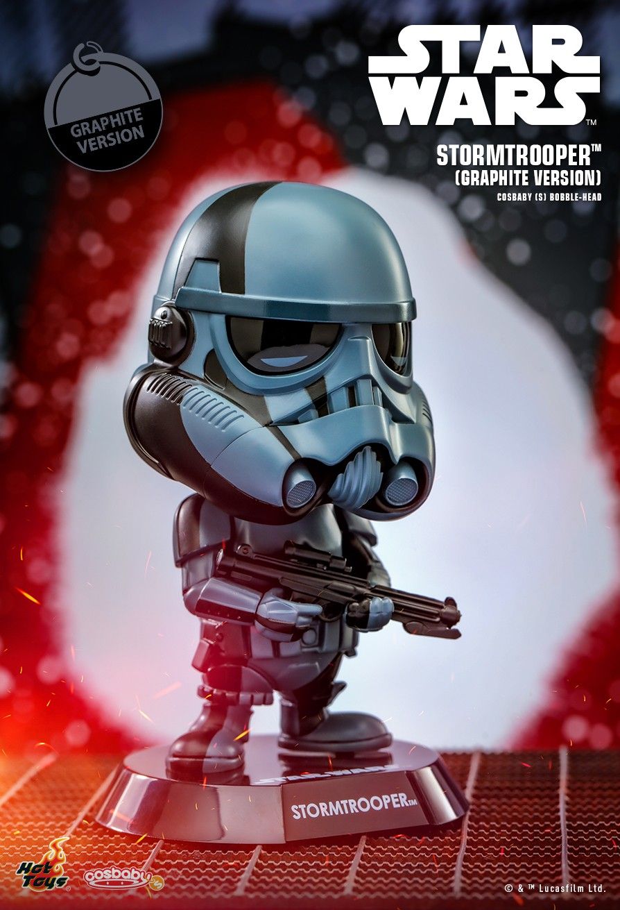 Hot Toys Star Wars COSB1080 Stormtrooper ( Graphite Ver. ) Cosbaby