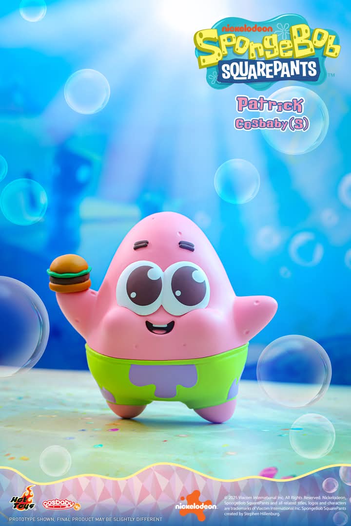 Hot Toys Nickelodeon Squarepants COSB1128 SpongeBob & COSB1129 Patrick Cosbaby