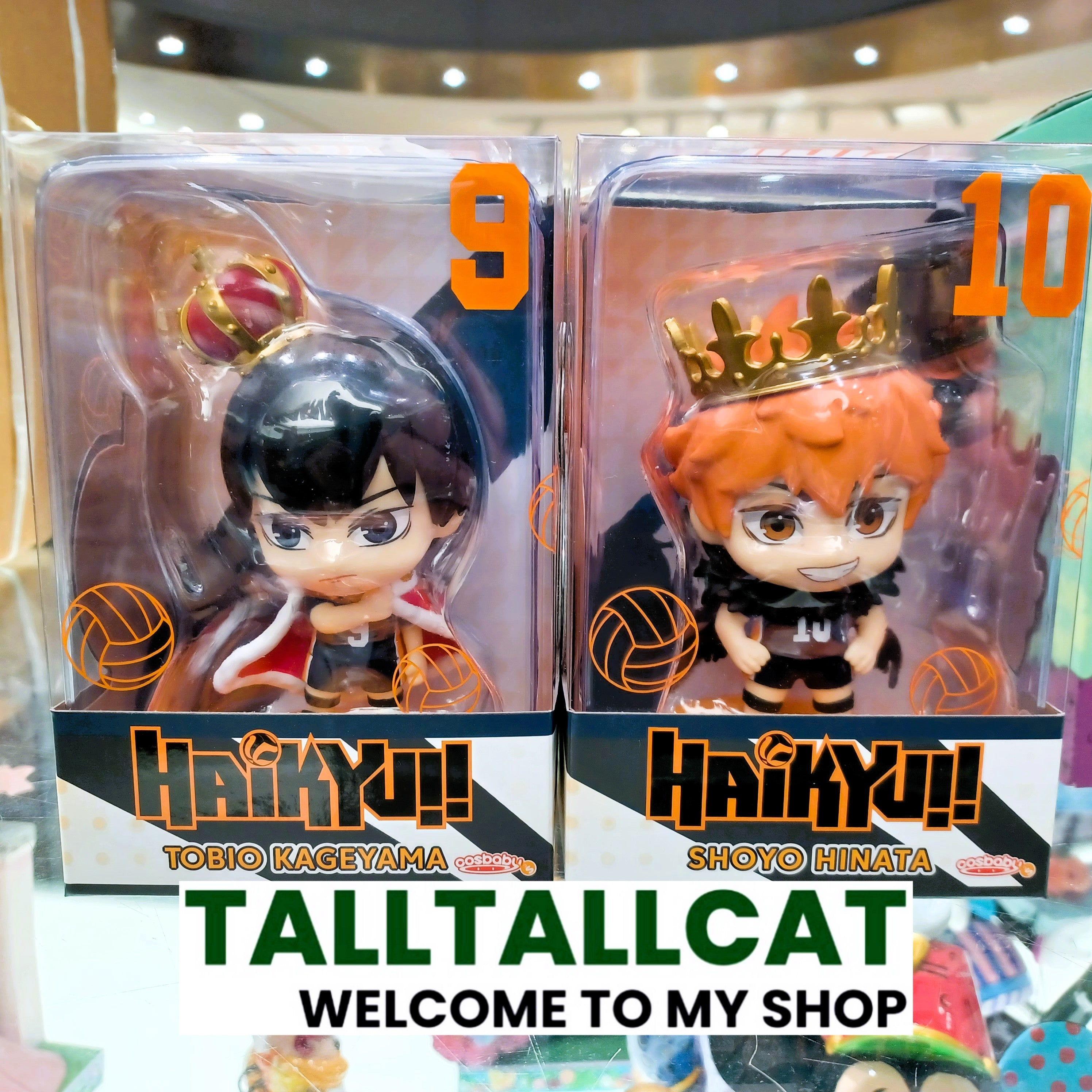 Hot Toys x HAIKYU!! COSB1130 TOBIO KAGEYAMA & COSB1131 SHOYO HINATA Cosbaby