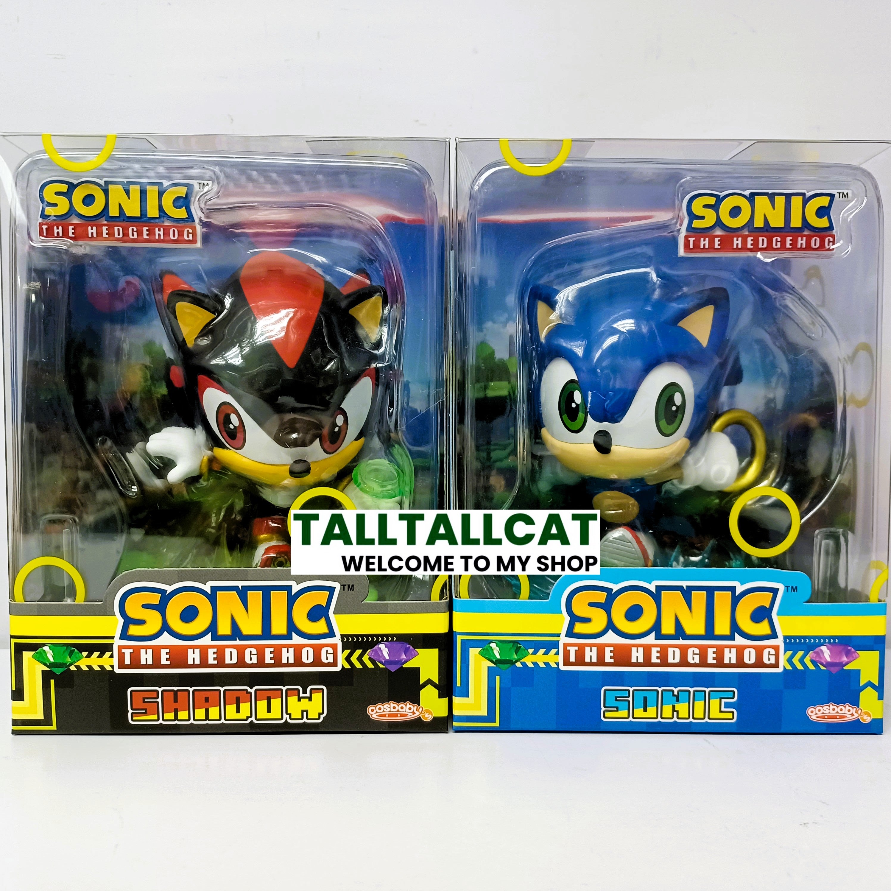 Hot Toys Sonic The HedgeHog COSB1134 Sonic & COSB1135 Shadow Cosbaby