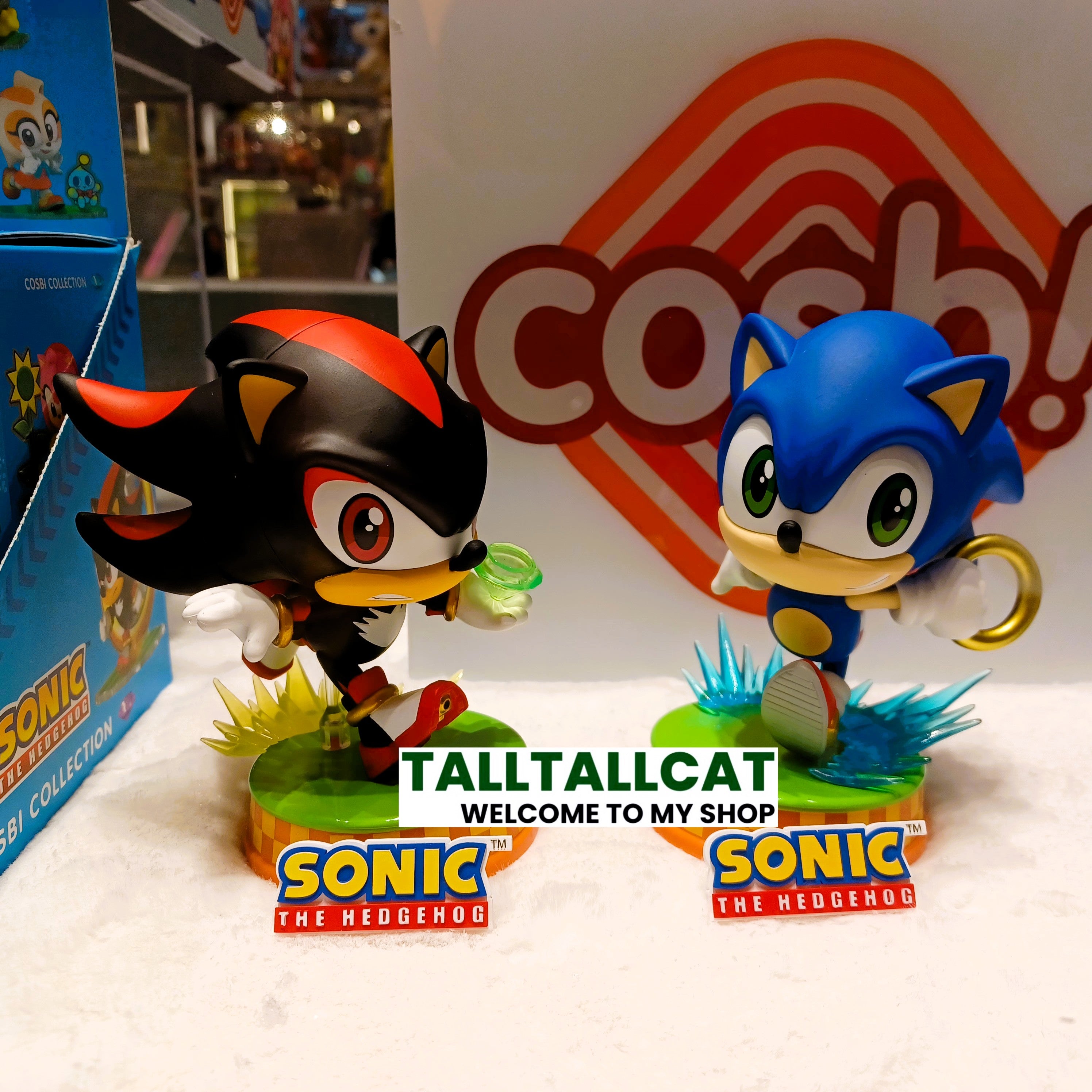 Hot Toys Sonic The HedgeHog COSB1134 Sonic & COSB1135 Shadow Cosbaby