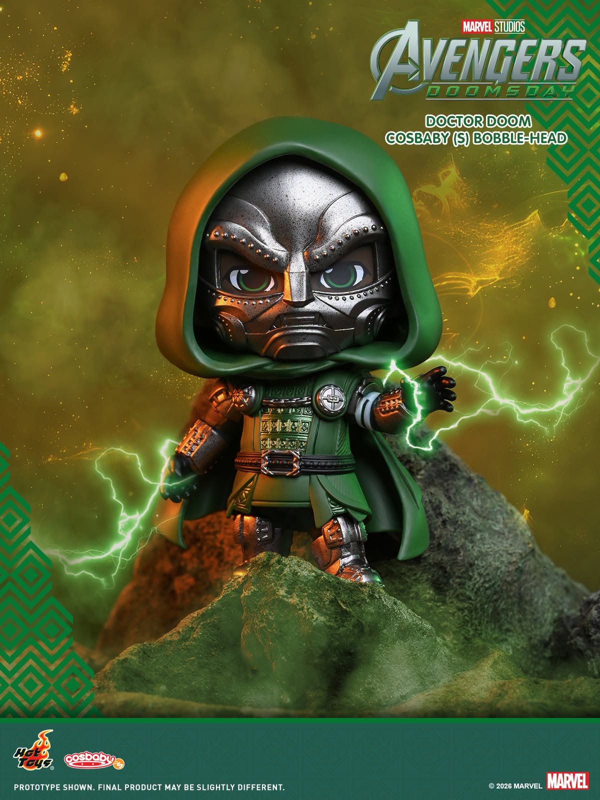 Marvel x Hot Toys Avengers: Doomsday COSB1148 Doctor Doom Cosbaby