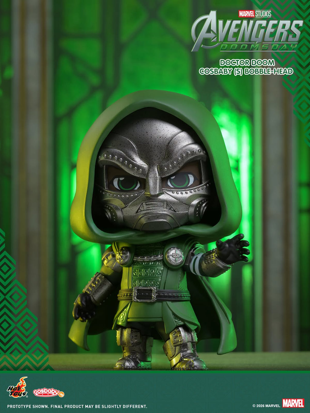 Marvel x Hot Toys Avengers: Doomsday COSB1148 Doctor Doom Cosbaby